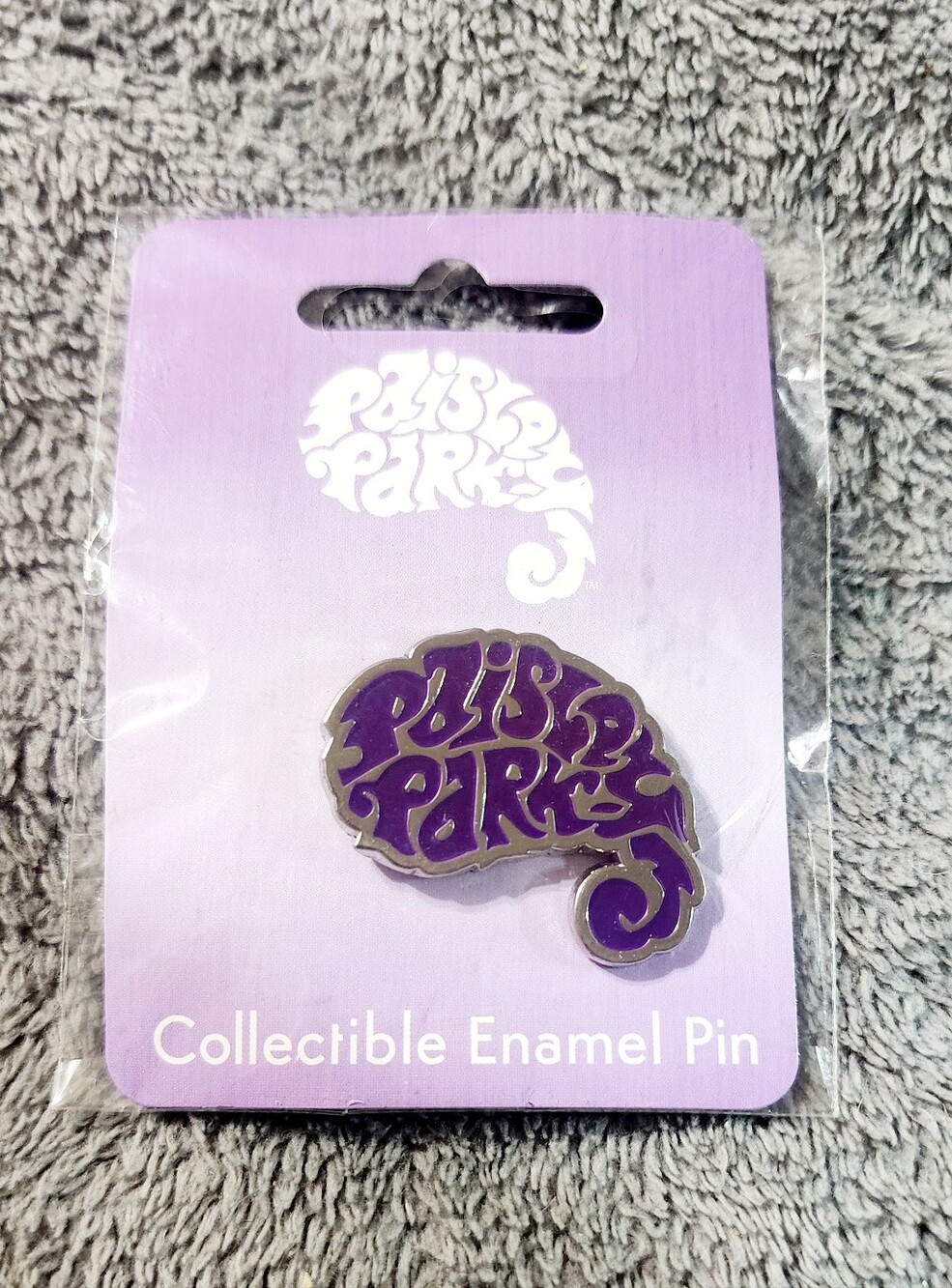 Purple Enamel Pin - Collectible Small Pets Accessory